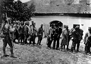 Belong: Captured Serbian soldiers, 1914