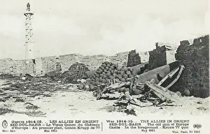 Bahr: Captured Turkish Guns - 1915