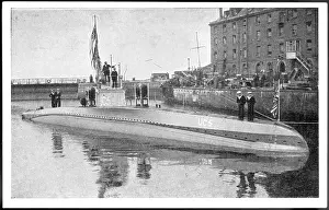 Minelayer: Captured U-Boat 1916