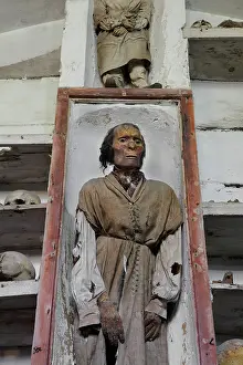 Mummification: Capuchin Catacombs of Palermo, Sicily, Italy