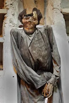 Mummification: Capuchin Catacombs of Palermo, Sicily, Italy