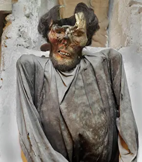 Mummification: Capuchin Catacombs of Palermo, Sicily, Italy
