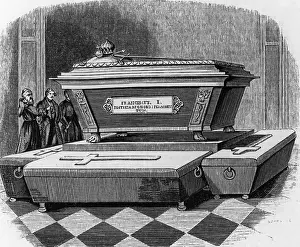 Crypt: The Capuchin Crypt in Vienna, 1844
