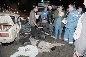 Druzhinin: Car accident on Begovaya street