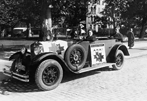 Motorcar: Car of the automobile assistance organization, 1927