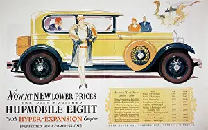 Hupmobile: Car - Automobile - Transportation - Advertising