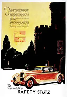 Stutz: Car - Automobile - Transportation - Advertising