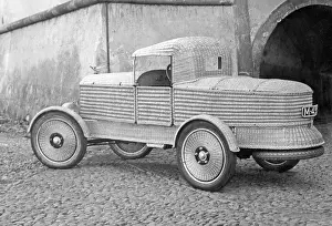 Curiosities: Car with basket body, 1931