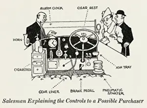 Salesman: Car controls - W H Robinson