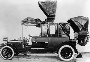 Curiosities: Car with emergency seats, 1928