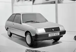Mockup: Car exhibition at Pushkinskaya