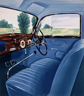 Dashboard: Car interior