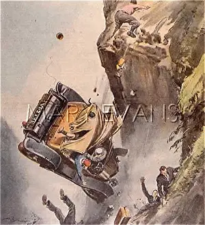 Precipice: CAR OVER PRECIPICE