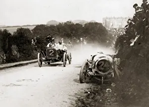 Calthorpe: Car race on the Isle of Man, 1908