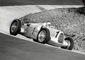 Nuerburgring: Car racing driver in action