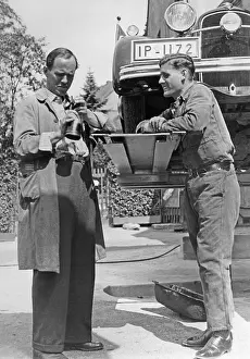 Petrol: Car repair, 1936