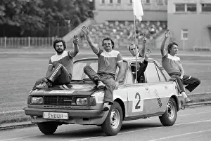 Participating: Car rodeo
