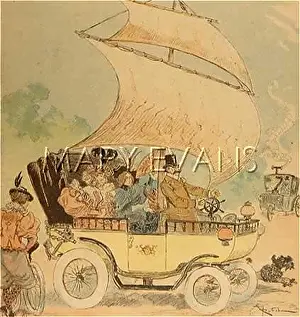 Environmentally: CAR WITH SAILS