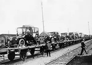 Confiscated: Car transport, 1914