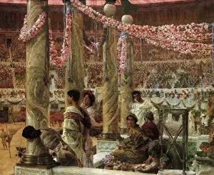 Antoninus: Caracalla and Geta, by Alma-Tadema