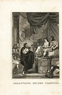 M. A. Jones: Caratacus speaking before Emperor Claudius