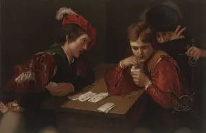 Deception: Caravaggio, hawks and gull