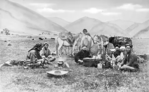 Tibet: Caravan of the British Tibet Expedition, 1904
