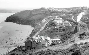 Carbis: Carbis Bay, the Railway 1927