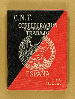Anarchist: Card of National Confederation Labour