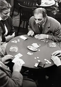 Moldovan: Card players in Cafe Hawelka