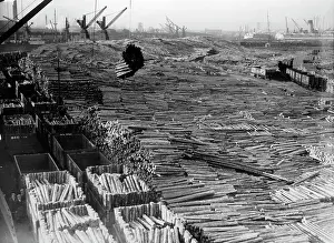 Shoring: Cardiff Docks