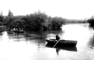 Roath: Cardiff, Roath Park Lake 1902