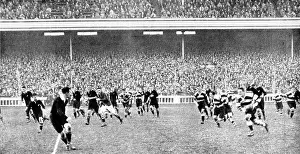 Jan21: Cardiff v All Blacks rugby, 1935