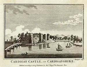 Ceredigion: CARDIGAN CASTLE/WALES