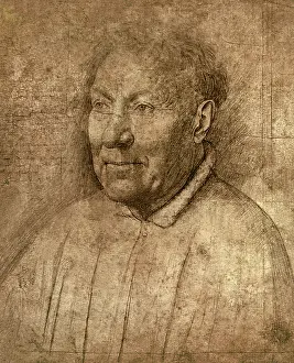 Slight: Cardinal Albergati, by Van Eyck