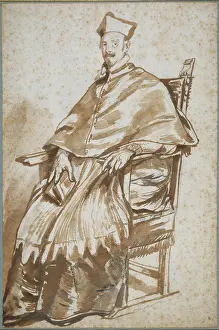 Prelate: Cardinal Bentivoglio, by Van Dyck