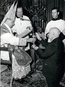 Bachelor: Cardinal consecrates Lamberto De Camillis as acolyte, Rome
