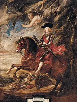 Nordlingen: The Cardinal Infante Ferdinand... by Rubens