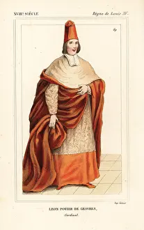 Bourges: Cardinal Leon Potier de Gesvres, Bishop of Bourges b.1656