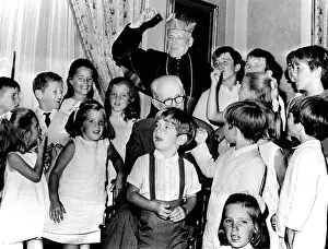 Hyannis: Cardinal Richard Cushing leads the Kennedy ?