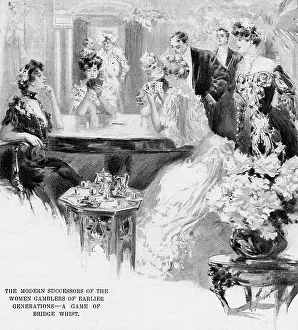 Gamblers: CARDS/BRIDGE 1903-4