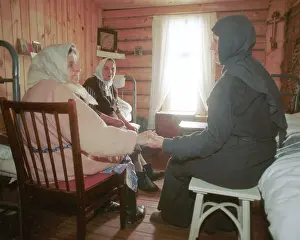 Belinsky: Care home at Intercession Monastery in Tervenichi, 1999
