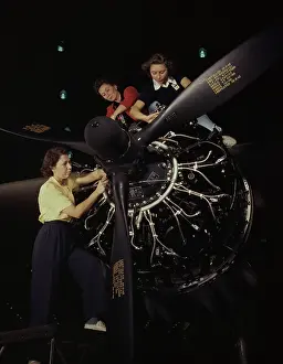 Servicing: The careful hands of women are trained in