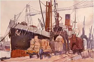 Unloads: CARGO AT LE HAVRE