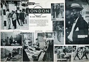 Caribbean Immigrant to Britain in Brixton - Maurice Ambler