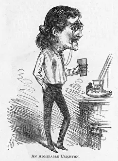 Caricatures: Caricature of the actor Arthur Matthison