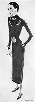 Caricature of Elsa Schiaparelli