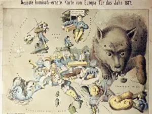 Personifications: Caricature of Europe
