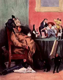Mentally: Caricature of Hypochondriac, 1833