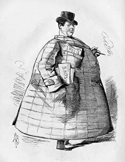 Entracte: Caricature of Paul John Merrit, playwright